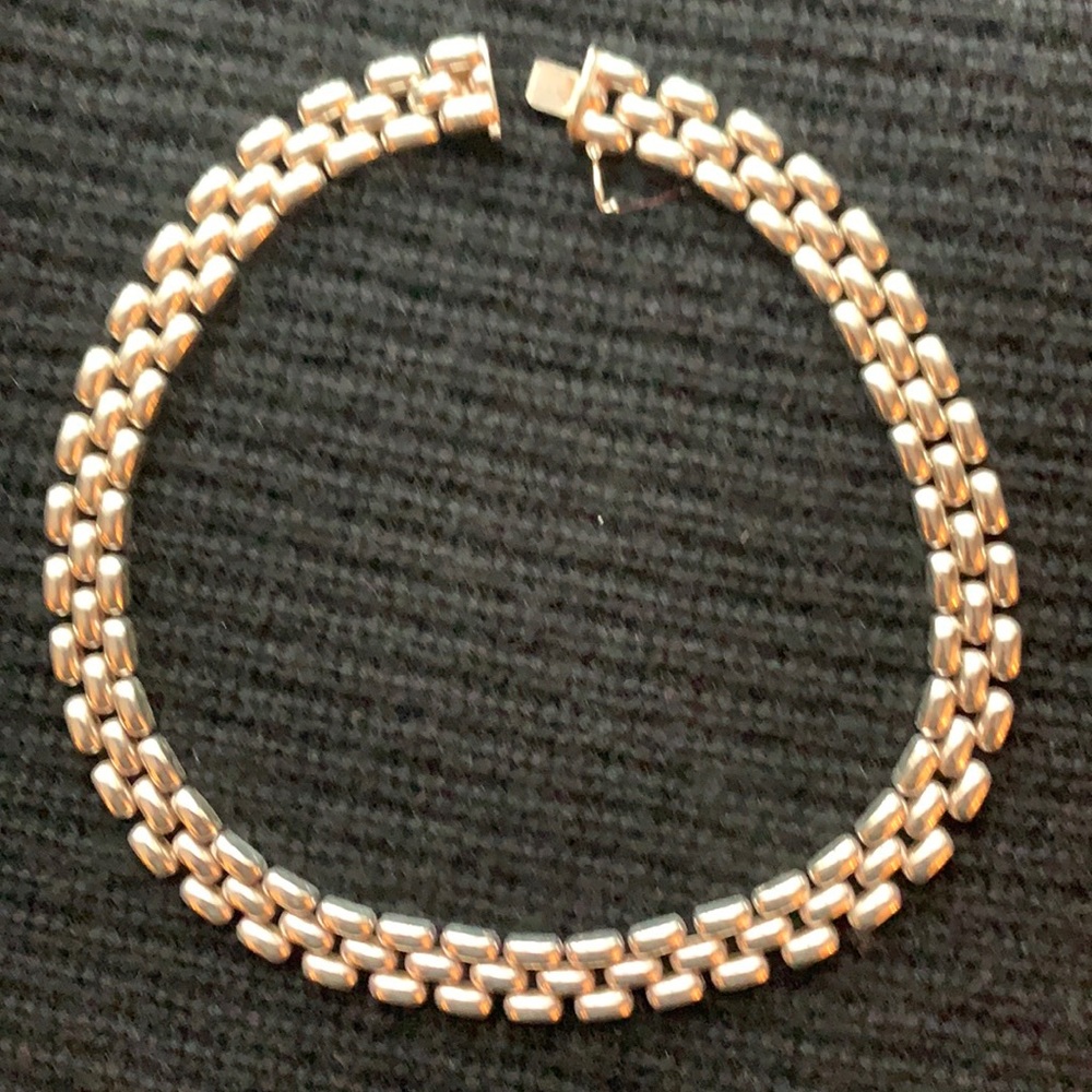 Silver 925 choker necklace